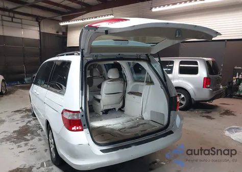 2007 Honda Odyssey Ex-L z USA, uszkodzony, nr VIN 5FNRL38777B451536